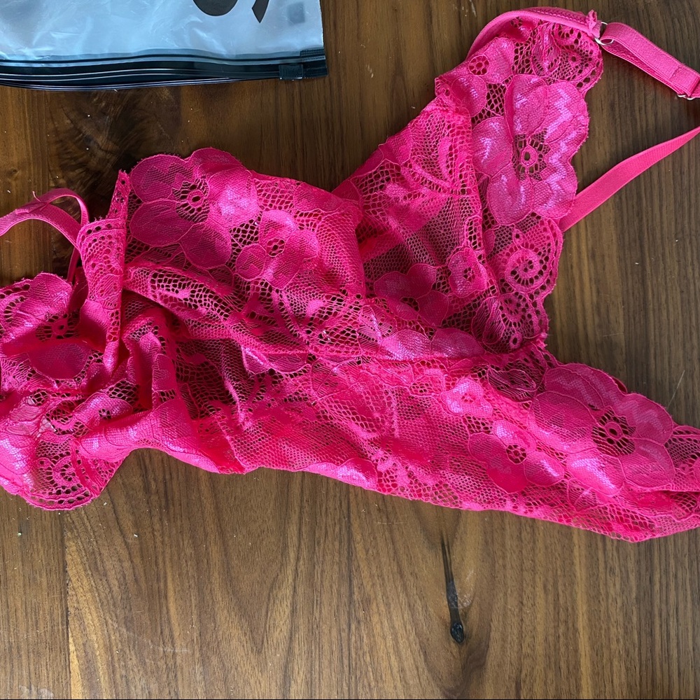 Open Back Lingerie Bodysuit
